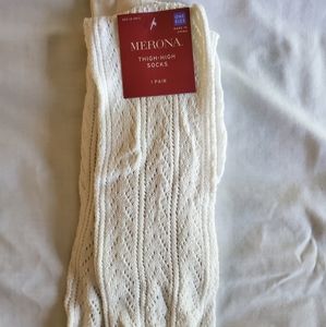 Merona thigh high socks